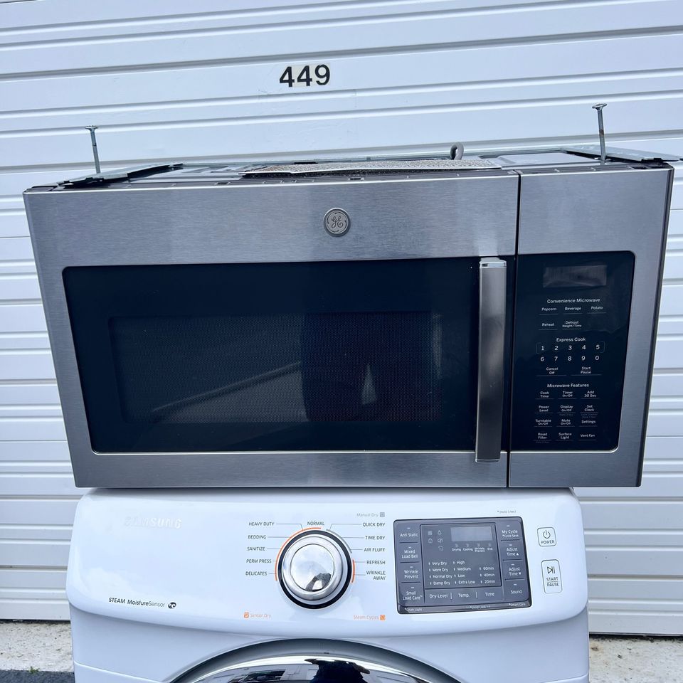 GE Stainless Steel Over-the-Range Microwave GE Stainless Steel Over-the-Range Microwave